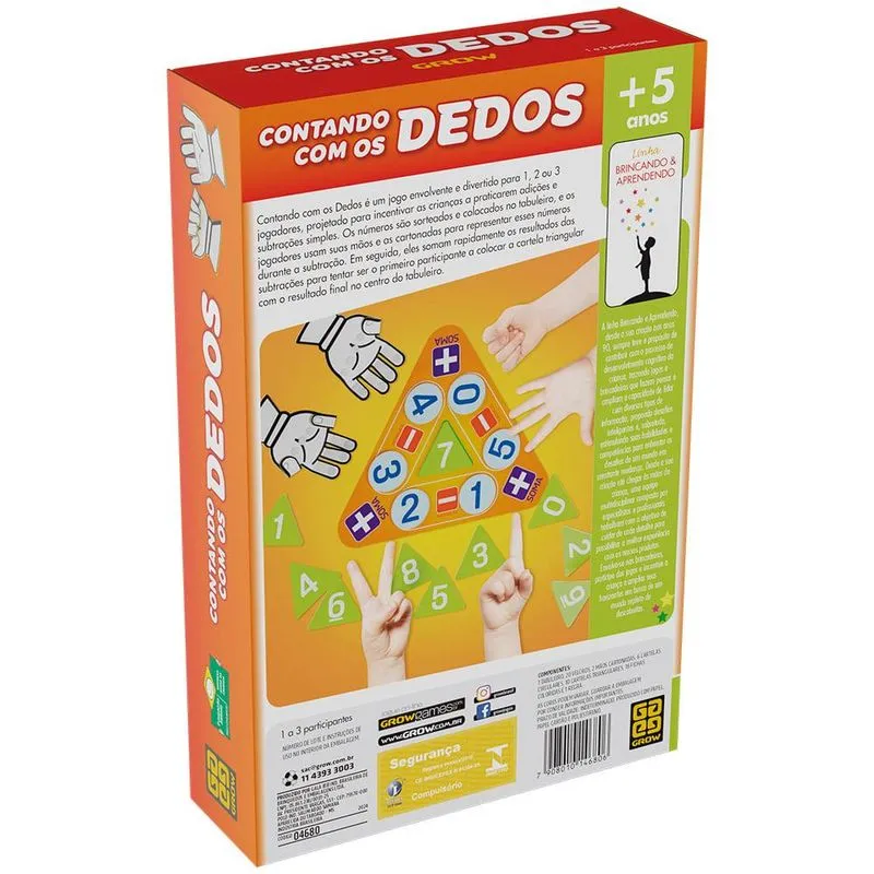 Jogo Educativo Contando com os Dedos - Imagem 2
