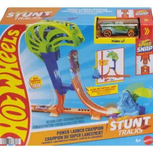 Hot Wheels - Pista Stunt Tracks Power Launch