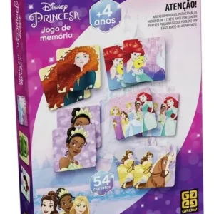 Jogo da Memória Princesas