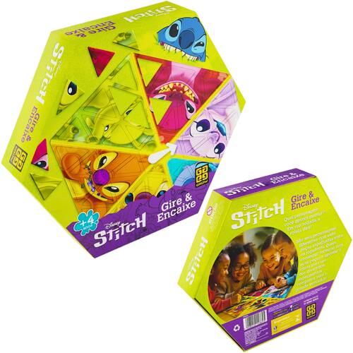 Jogo Gire e Encaixe - Stitch