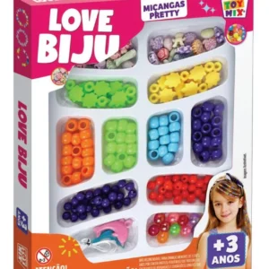 Kit Love Biju Miçangas Pretty