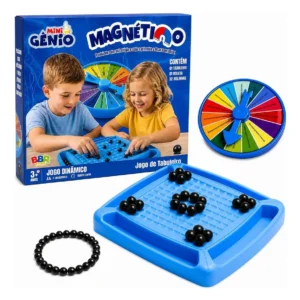 Jogo Tabuleiro Xadrez Magnético Mini Gênio