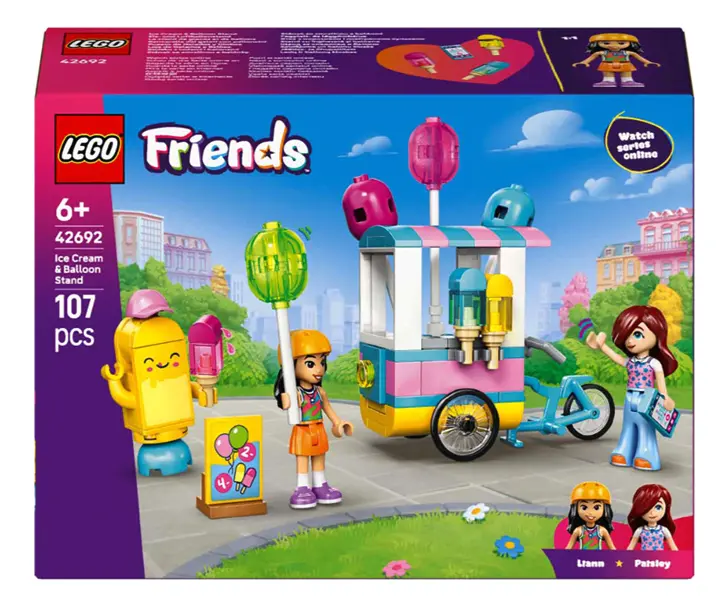 Lego Friends - Barraca de Sorvetes e Balões