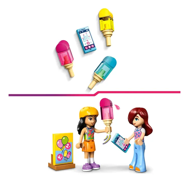 Lego Friends - Barraca de Sorvetes e Balões - Imagem 7