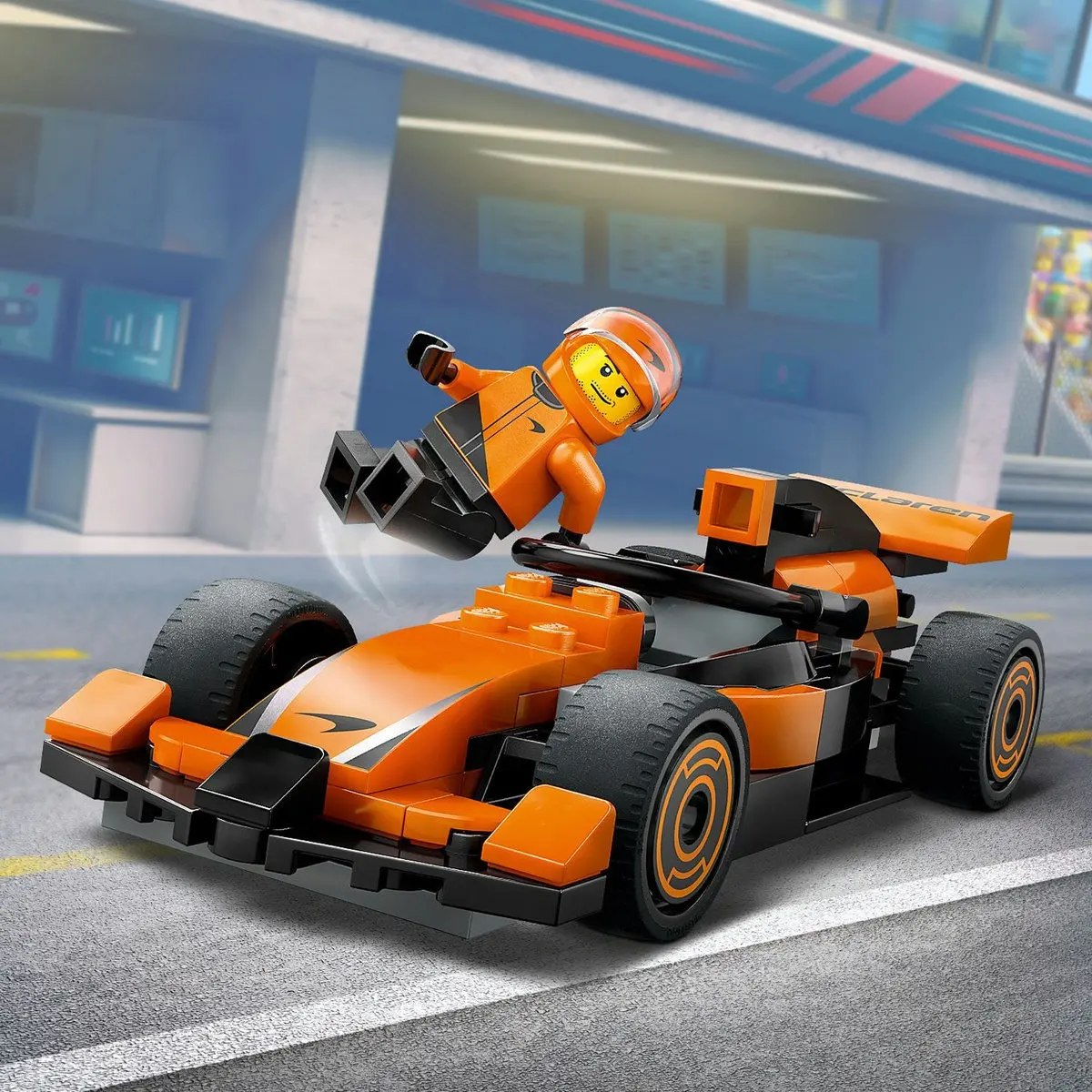 Lego City - Piloto de F1 com Carro de Corrida Mclaren - Imagem 5