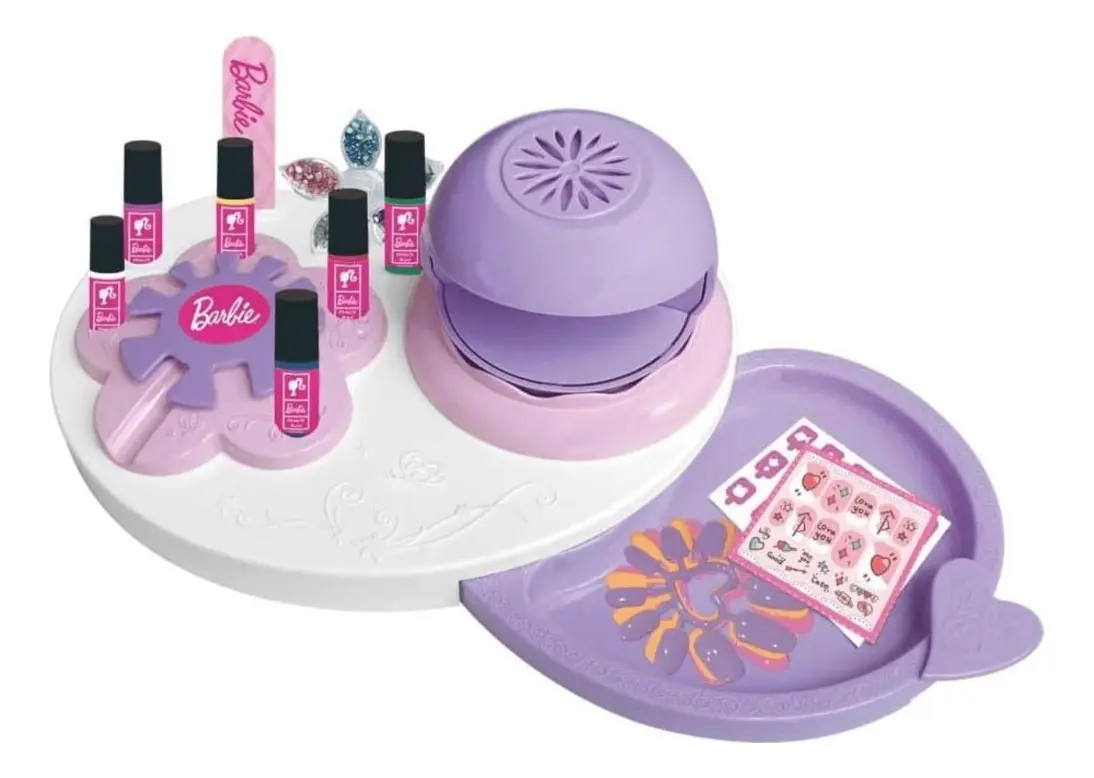 Esmalteria Glam Barbie com Secador de Unhas - Imagem 3
