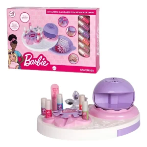 Esmalteria Glam Barbie com Secador de Unhas