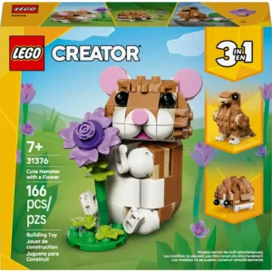 Lego Creator - Hamster Adorável com uma Flor