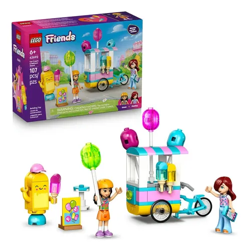 Lego Friends - Barraca de Sorvetes e Balões - Imagem 3