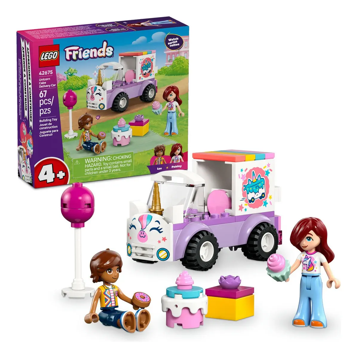 Lego Friends - Carro Unicórnio de Entregas de Bolo - Imagem 3