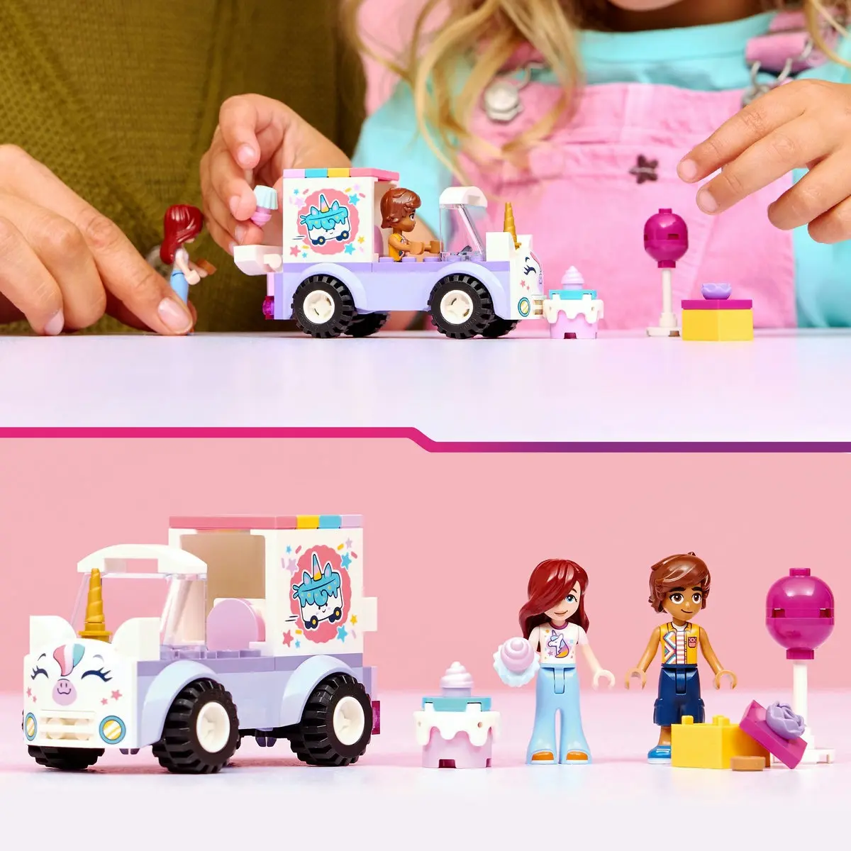 Lego Friends - Carro Unicórnio de Entregas de Bolo - Imagem 4